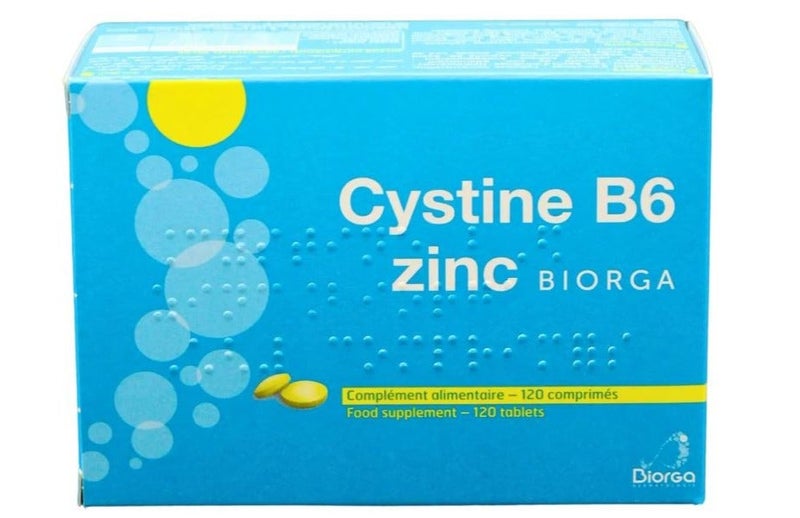 Biorga Cystine B6 Zinc 120 Tablets - Image 2